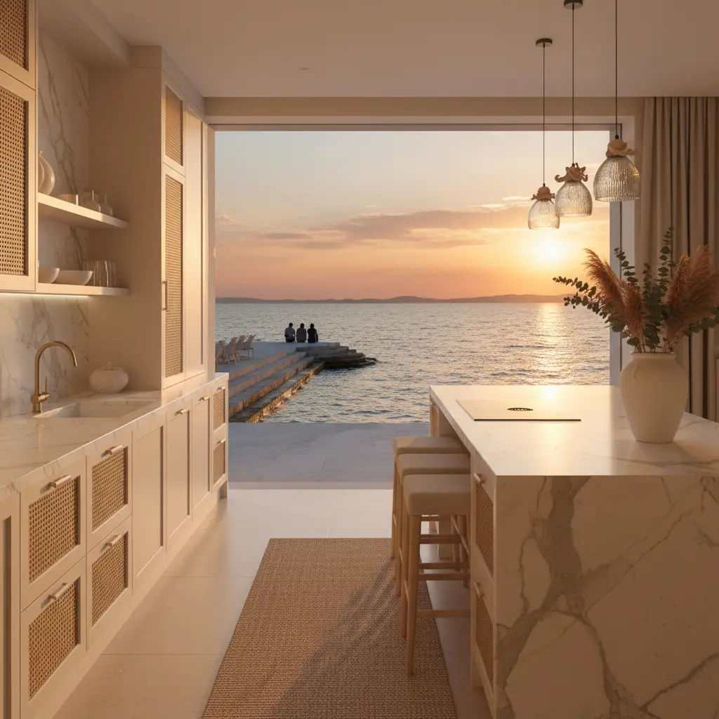 Kuhinje po mjeri Zadar - premium kuhinja s pogledom